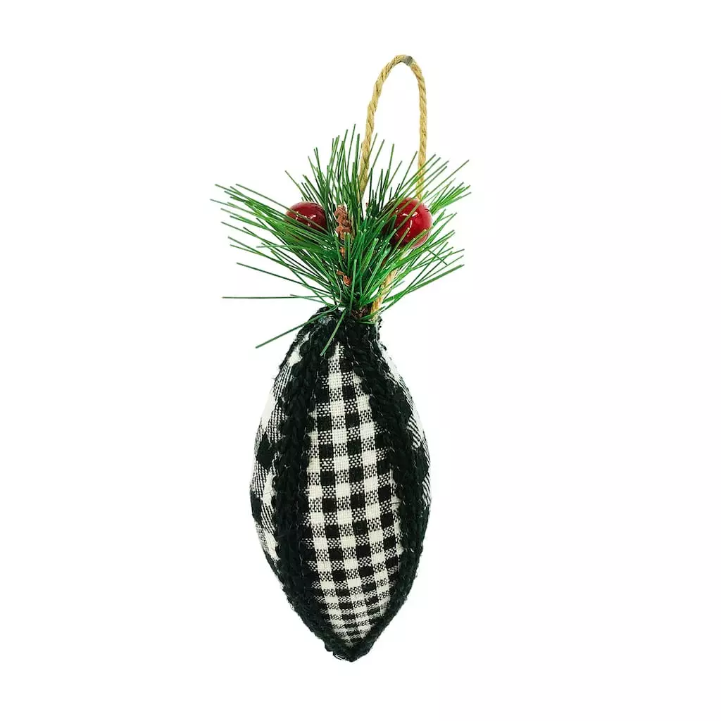 New ⭐ Assorted Plaid Ornament with Holly by Ashland® ✔️ 6 New ⭐ Assorted Plaid Ornament with Holly by Ashland® ✔️ - Image 4