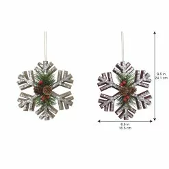 New ⭐ Assorted Snowflake Ornament by Ashland® ✨ -Michaels Store 10698400 3