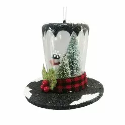 Brand new 🎁 4.5" Glass Snowman Ornament by Ashland® ❄ Christmas 🎁 -Michaels Store 10698421 2
