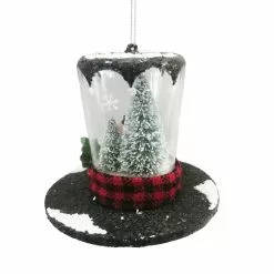 Brand new 🎁 4.5" Glass Snowman Ornament by Ashland® ❄ Christmas 🎁 -Michaels Store 10698421 3