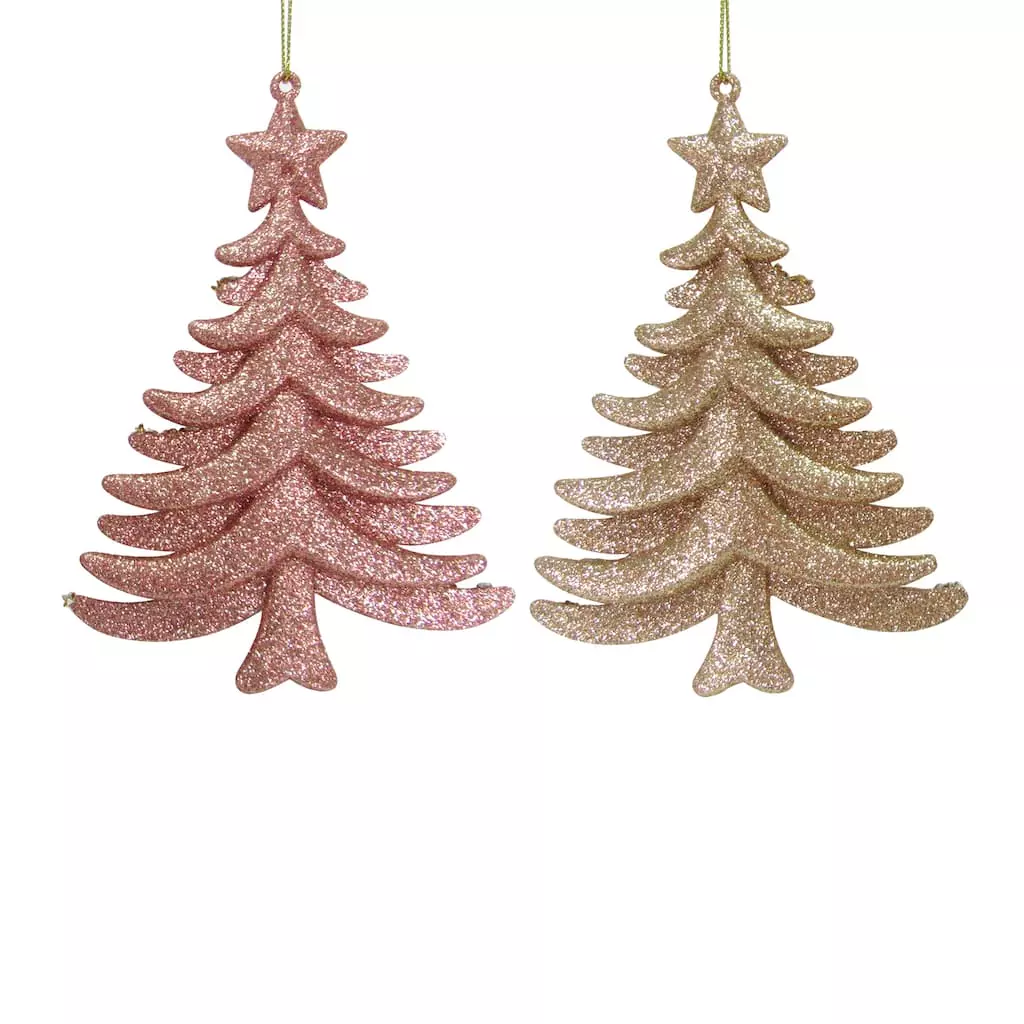 Discount ✔️ Assorted Glittery Plastic Tree Ornament by Ashland® 🧨 4 Discount ✔️ Assorted Glittery Plastic Tree Ornament by Ashland® 🧨 - Image 2