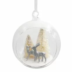 Buy 😍 Deer Glass Ball Ornament by Ashland® 😍 Christmas ⌛ -Michaels Store 10698466 2