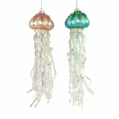 Cheap 😉 Assorted 10.5" Glass Jellyfish Ornament by Ashland® 🎁 -Michaels Store 10698467 2