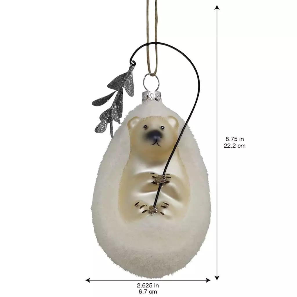 Hot Sale ๐ฏ White Glass Hedgehog Ornament by Ashland® ๐ 5 Hot Sale ๐ฏ White Glass Hedgehog Ornament by Ashland® ๐ - Image 3