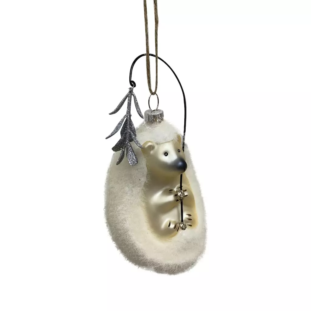 Hot Sale ๐ฏ White Glass Hedgehog Ornament by Ashland® ๐ 6 Hot Sale ๐ฏ White Glass Hedgehog Ornament by Ashland® ๐ - Image 4
