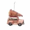 Best Pirce ⭐ 4.8'' Pink Car with Tree Glass ❄ Christmas Ornament by Ashland® 😍 -Michaels Store 10698531 1