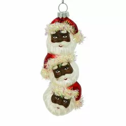 Flash Sale 🎉 Stacked Santa Heads Ornament by Ashland® 😍 -Michaels Store 10698535 2