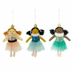 Discount 🔔 Assorted 7.5'' Ballerina Fabric Christmas Ornament by Ashland® 🎉