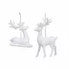 Cheapest ❤️ Assorted Glittery White Deer Ornament by Ashland® ⭐ -Michaels Store 10698591 1