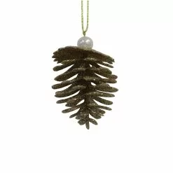 Brand new 🔔 Assorted Glittery Pinecone Ornament by Ashland® ✔️ -Michaels Store 10698609 2