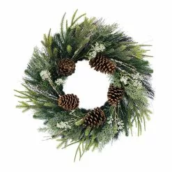 Best Sale ✔️ 22" Pinecone & Pine Mix Outdoor Wreath by Ashland® 😀