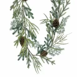 Best Sale ⭐ 6ft. Pinecone & Pine Mix Outdoor Garland by Ashland® ⌛