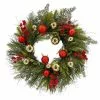 Outlet 👍 22" Pine, Ornaments & Berries Outdoor Wreath by Ashland® ✔️