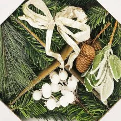 Budget 🌟 DIY White Berry, Pine Leaf & Pinecone Wreath Kit by Ashland® 😍 -Michaels Store 10698659 3
