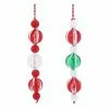 Promo ✔️ Assorted Glass & Wood Peppermint Bubble Ornament by Ashland® 🎉 Christmas ❤️ -Michaels Store 10698752 1