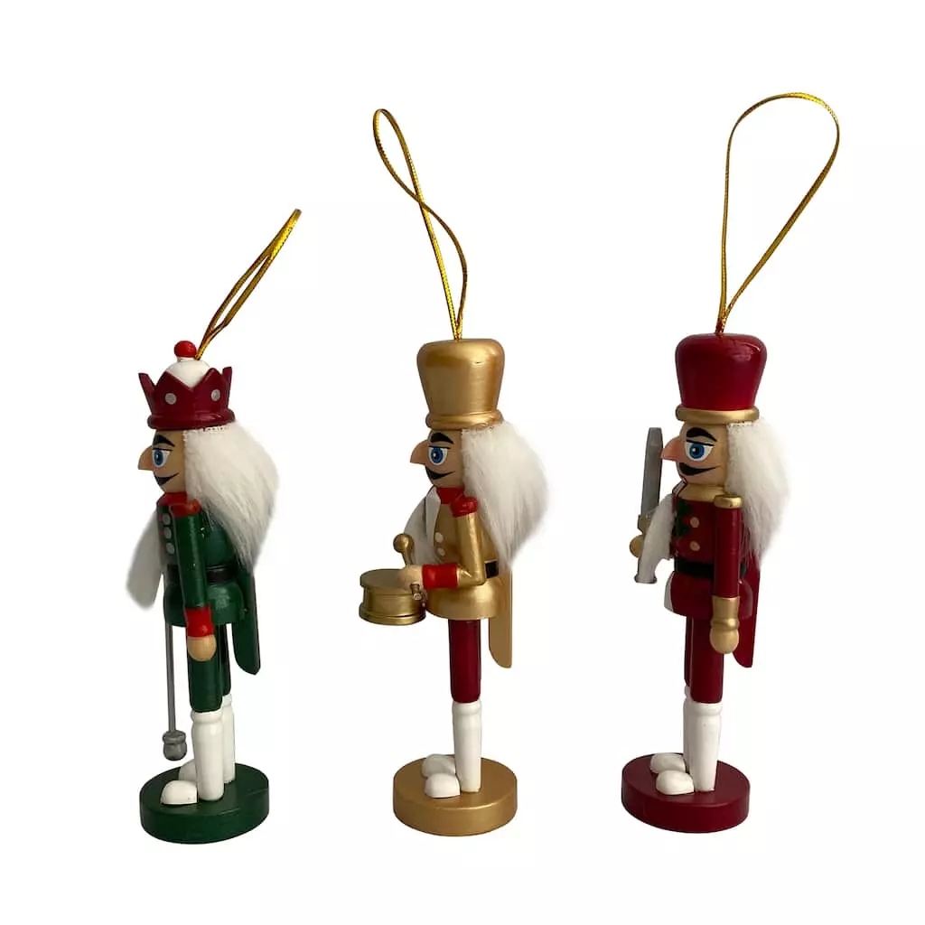 Budget 💯 Assorted 5.6'' Nutcracker Collectible Ornament by Ashland® ✨ 4 Budget 💯 Assorted 5.6'' Nutcracker Collectible Ornament by Ashland® ✨ - Image 2