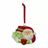 Top 10 ✨ Santa & Snowman Heart Glass Ornament by Ashland® ✔️ -Michaels Store 10698815 1