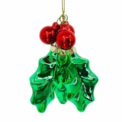 Best reviews of ❤️ Holly Leaf Glass Ornament by Ashland® 🔥 -Michaels Store 10698820 2