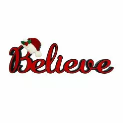 Buy 😍 17'' Believe with Christmas Hat Tabletop Décor by Ashland® 😀
