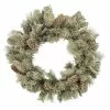 Best deal ⭐ 22" Flocked Pine & Pinecone Wreath by Ashland® Christmas 😉 -Michaels Store 10698871 1