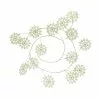 Brand new 😀 11" White Shimmer Snowflake Coiled Garland by Ashland® ❤️