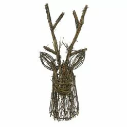 Buy ⌛ 18'' Twig Reindeer Head Décor by Ashland® 🎉