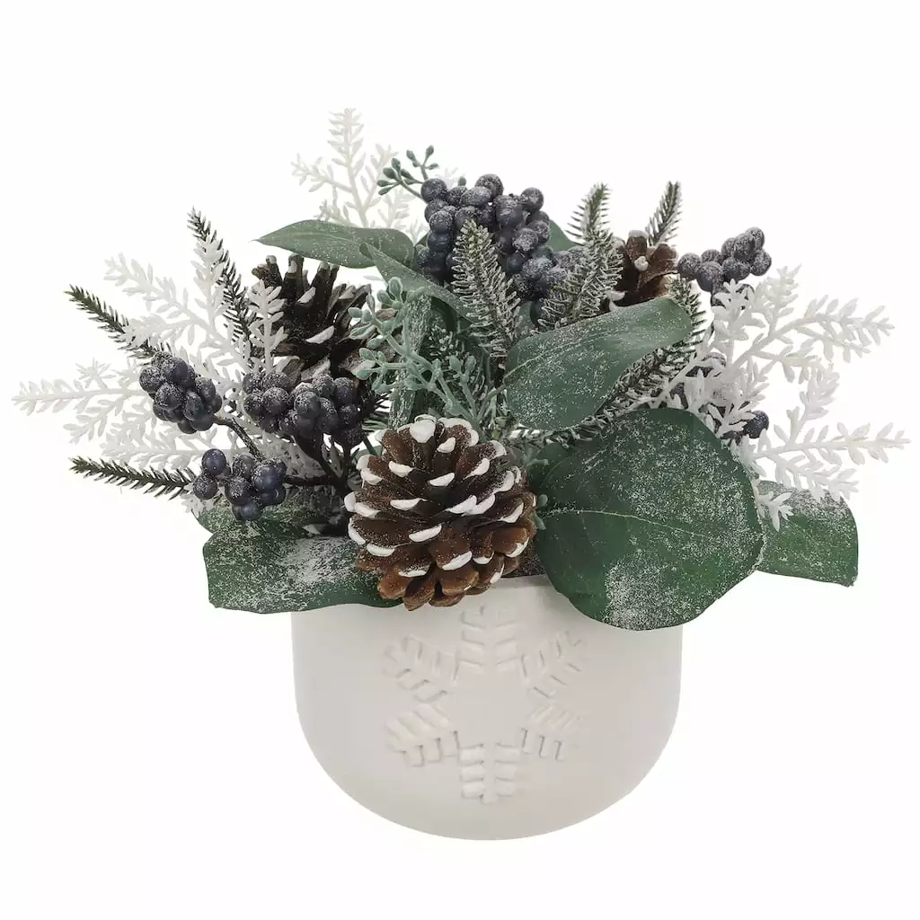 Cheap 😉 11" Mixed Pine, Berries & Pinecone Arrangement by Ashland® ⭐ 3 Cheap 😉 11" Mixed Pine, Berries & Pinecone Arrangement by Ashland® ⭐