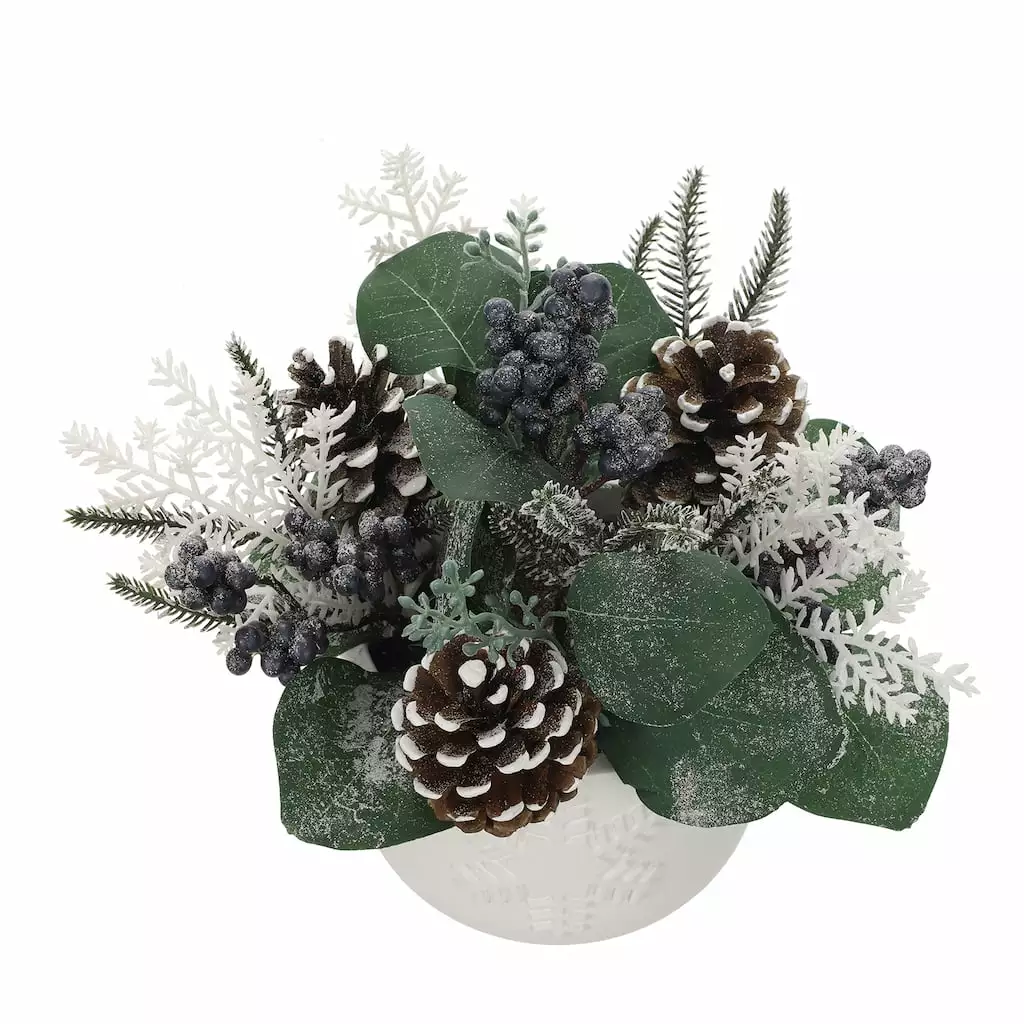 Cheap 😉 11" Mixed Pine, Berries & Pinecone Arrangement by Ashland® ⭐ 4 Cheap 😉 11" Mixed Pine, Berries & Pinecone Arrangement by Ashland® ⭐ - Image 2