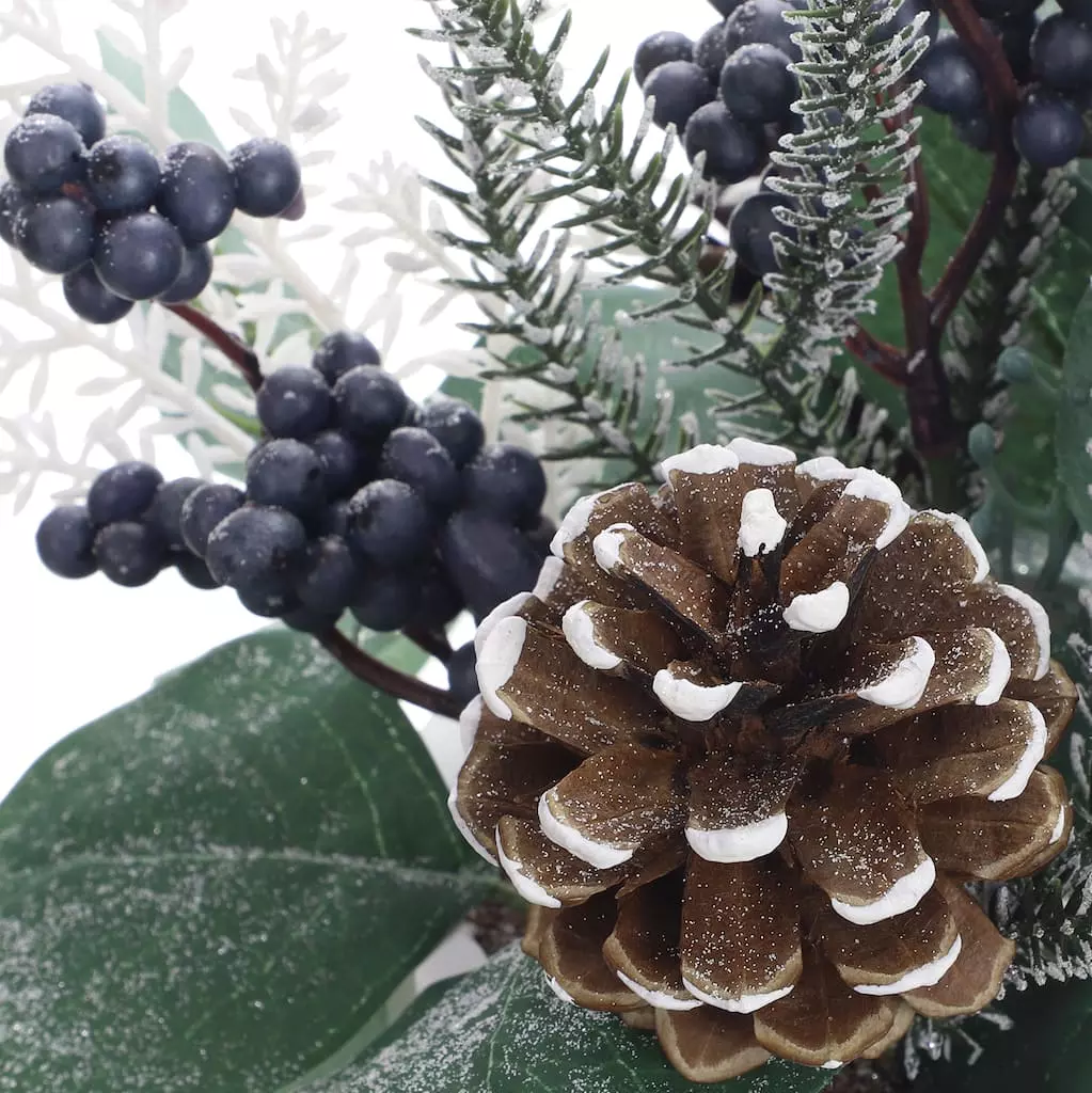 Cheap 😉 11" Mixed Pine, Berries & Pinecone Arrangement by Ashland® ⭐ 5 Cheap 😉 11" Mixed Pine, Berries & Pinecone Arrangement by Ashland® ⭐ - Image 3