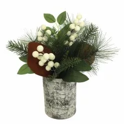 Best Pirce ⌛ 11.5" Mixed Pine, Berry & Eucalyptus Arrangement by Ashland® 🧨