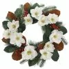Top 10 ❤️ 24" White Magnolia, Red Berry & Pine Wreath by Ashland® 🔥 1 Top 10 ❤️ 24" White Magnolia, Red Berry & Pine Wreath by Ashland® 🔥 -Michaels Store 10698906 1