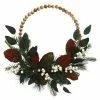 Brand new 🎁 24" Pine, Berry & Eucalyptus Bead Hoop Wreath by Ashland® ⭐ -Michaels Store 10698908 1