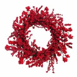 Promo ❤️ 21" Red Berry Wreath by Ashland® ❤️