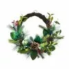 Buy 🥰 24" Eucalyptus & Blueberry Half Wreath by Ashland® ✨ -Michaels Store 10698915 1