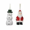 Promo 🥰 Assorted Carved Wood 💯 Christmas Figurine Ornament by Ashland® ⭐ -Michaels Store 10698953 1