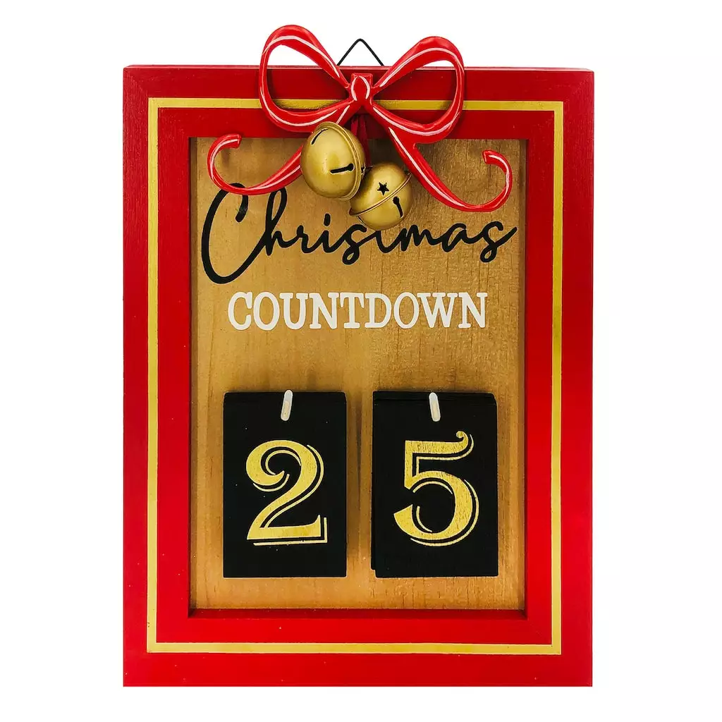 Buy 🎉 14.25'' Christmas Countdown Wall Décor by Ashland® ✨ 3 Buy 🎉 14.25'' Christmas Countdown Wall Décor by Ashland® ✨