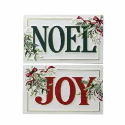 Discount 🎁 Assorted 20" Noel & Joy Wall Sign by Ashland® ✔️