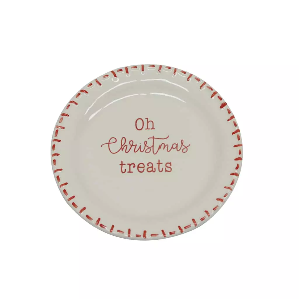 Discount ⌛ Assorted Tabletop ❄ Christmas Décor Plates by Ashland® ❤️ 6 Discount ⌛ Assorted Tabletop ❄ Christmas Décor Plates by Ashland® ❤️ - Image 4