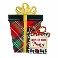 Deals ✔️ 8'' Merry Gift Box Shaped Tabletop Décor by Ashland® 😉