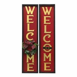 Best Pirce ✔️ 36" Welcome Wall Sign With Wreath by Ashland® 😍