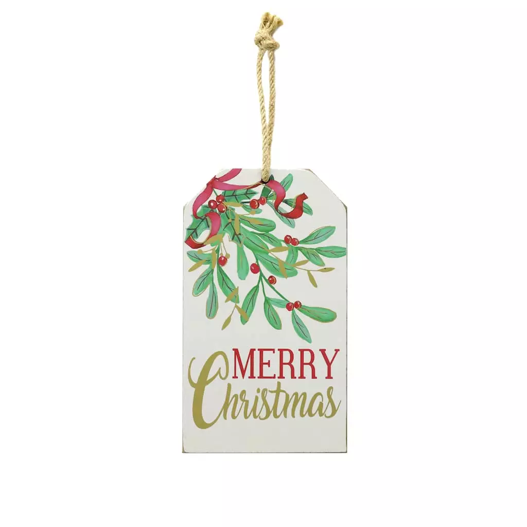Wholesale 🔔 Assorted 8" Christmas Tag Wall Décor by Ashland® ✨ 5 Wholesale 🔔 Assorted 8" Christmas Tag Wall Décor by Ashland® ✨ - Image 3