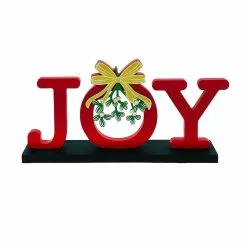 Discount 🤩 11.6'' Joy with Mistletoe Tabletop Sign by Ashland® 👏