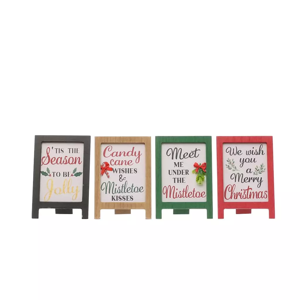 Cheap ⌛ Assorted ⭐ Christmas Easel Tabletop Décor by Ashland® 🎁 3 Cheap ⌛ Assorted ⭐ Christmas Easel Tabletop Décor by Ashland® 🎁