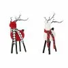 New 👍 Assorted 11" Deer with Scarf Tabletop Accent by Ashland® 🔔 -Michaels Store 10699015 1