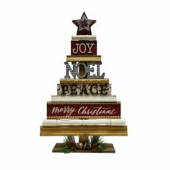 New 🤩 22" Christmas Sentiment Tabletop Tree by Ashland® ⌛