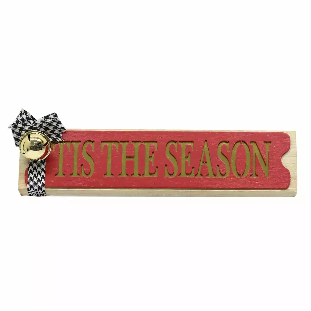 Buy 😀 Assorted 11" Mistletoe & Tis The Season Tabletop Sign by Ashland® ⭐ 5 Buy 😀 Assorted 11" Mistletoe & Tis The Season Tabletop Sign by Ashland® ⭐ - Image 3