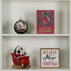 Deals 😉 Assorted 6" Santa Scene Ornament Tabletop Décor by Ashland® 😉 -Michaels Store 10699022 4