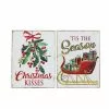 Budget ⭐ Assorted 8" Mistletoe Tabletop Sign by Ashland® ⌛ -Michaels Store 10699026 1