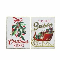 Budget ⭐ Assorted 8" Mistletoe Tabletop Sign by Ashland® ⌛