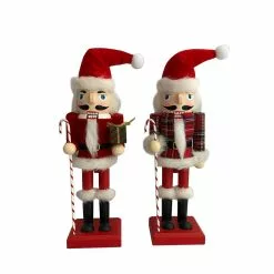 Buy ❤️ Assorted 9.8'' Nutcracker with 🤩 Candy Cane Tabletop Décor by Ashland® 👍